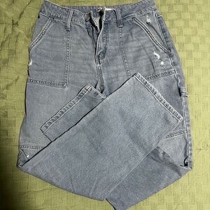 SO Light Blue Carpenter Straight Jeans